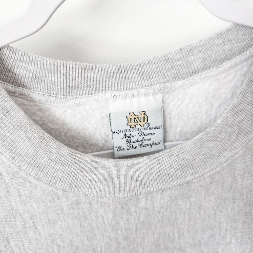 SOLD Vintage 90s Irish Notre Dame Campus Bookstore Crewneck - Picture 4 of 4